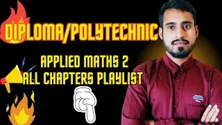 Applied maths 2 all chapters playlist 👇| Diploma maths 2 | Polytechnic maths 2