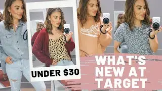 SUMMER TO FALL TARGET CLOTHING TRY ON