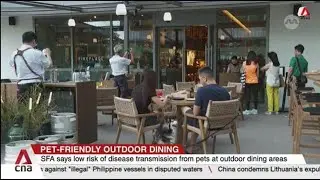 Restaurants can serve patrons with pets in outdoor settings without SFA approval from 2025