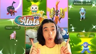 GEN 7 is Finally Here in Pok&eacute;mon GO! (Season of Alola New Legendary, New Shiny, New Research)