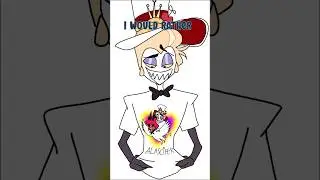 ФУТБОЛКА Люцифера X Аластора #hazbinhotel #hazbinhotel2