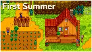 Stardew Valley Lofi Gameplay &ndash; First Summer Begins | Ep.2