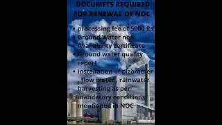 RENEWAL OF NOC FROM CGWA || NOC EXTENSION FROM CGWA || CGWA RENEWAL OF NOC