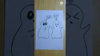 Easy animated stickers drawing || how to draw || step by step. #albatross #youtubeshorts