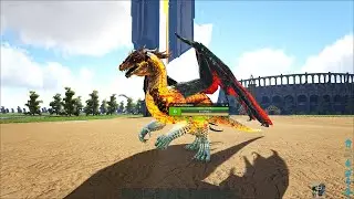 Ark Small Bosses showcase X Small Dragon | ARK Mod Battle
