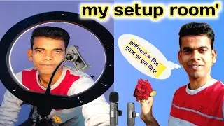 my setup room' // girlfriend ke liye gulab ka phool liya hu.#vlogs