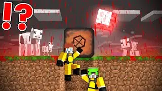 DEADLY BLOOD RAIN vs Doomsday Bunker in Minecraft - Maizen JJ and Mikey