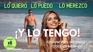 🔥LO QUIERO, LO PUEDO, LO MEREZCO ¡Y LO TENGO! | BAILA TU MERECIMIENTO  | Reguetón Subliminal