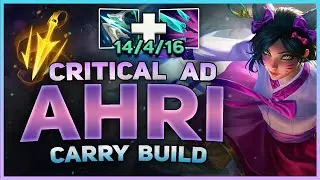NEW CRIT AD AHRI BUILD CAN CARRY | Off-Meta AD Ahri Build Gameplay