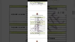 Class X board exam 2026 date sheet