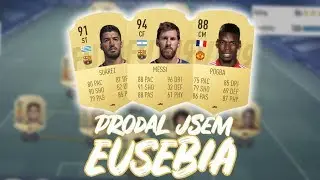 PRODAL JSEM EUS&Eacute;BIA 😢 M&Aacute;M MESSIHO, POGBU a SUAREZE?! FIFA 19 CZ