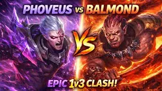 Phoveus 1v3 Outplay 💪 vs Balmond Who Will Win? | MLBB #mlbb #mobilelegends #moba55next2026
