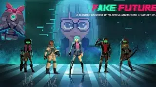 Fake Future - Indonesia - Game Retro Cyber Pixel Dimana AI Bertebaran