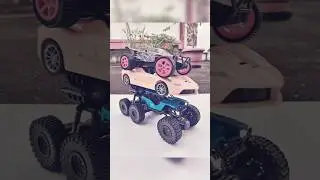 Remote Control Lamborghini Car Unboxing 🙂 And RC BRAVE Rock Crawler Off Roding Car #shorts #ytshorts
