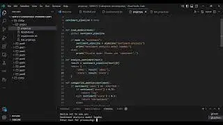 Sentiment Analysis Project--CS50p final project