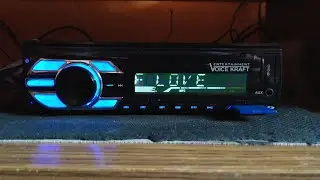 Voice Kraft VK6600 Bluetooth, tanie radio samochodowe / cheap car radio bt usb