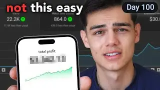 I tried faceless youtube automation for 100 Days (realistic results)