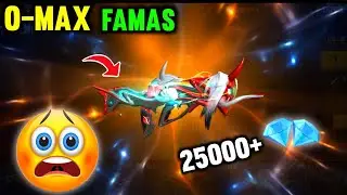 Demonic Grin Famas Finally Max 🤑 | Total ₹30000 Spend To 0-7 Level 😲