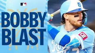 Bobby Witt Jr. circles the bases for the Royals in the Bronx!