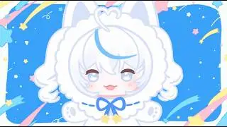 【Live2D】Fluffy Plush Customizable Vtuber Model