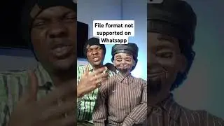 File format not supported on WhatsApp