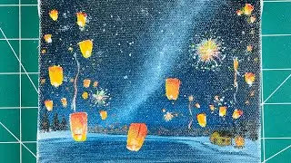 New Year 2026 Art ✨ | Lantern Lights & Hope | Lamha&rsquo;s Artopia