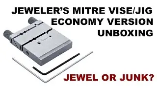 Rio Grande jeweler's mitre vise jig. Economy version unboxing and initial review.
