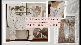 REFORMATION Try On Haul: Sustainable Clothing Brand Review