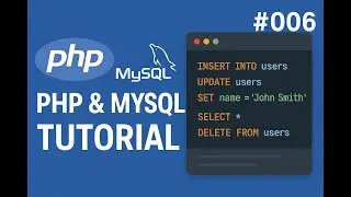#006 INSERTING DATA IN MYSQL TABLES USING PHP