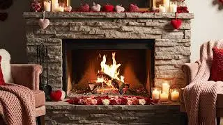 3 Hours Fireplace & Soft Piano for Deep Sleep, Mood Boost, Stress Relief & Meditation