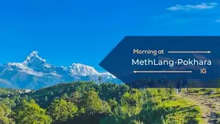 Beautiful Pokhara/Methlang/Metlang/Nepal/Annapurna Range/Mountains