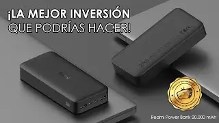 LA MEJOR INVERSIÓN QUE PODRÍAS HACER | Redmi Power Bank 20.000 mAh