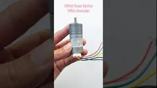 Как использовать редукторный двигатель 25GA с энкодером | Двигатель постоянного тока с энкодером ...