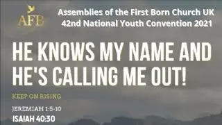 AFB 42nd National Youth Convention 2021 | Song by Sister Lashay Simmonds