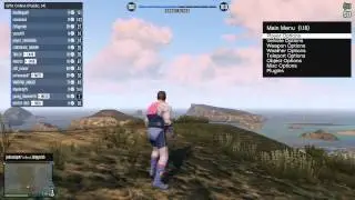 GTA 5 online Mod Menu verze 1.19 :D