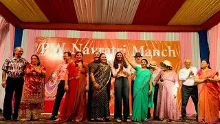 SENIOR CITIZEN COUPLE DANCE |SENIOR CITIZEN NAVRATRI PERFORMANCE|RETRO DANCE PERFORMANCE