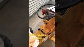 Cub Cadet Predator 420 engine swap