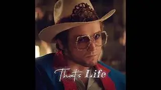 That's Life - Rocketman edit #taronegerton #eltonjohn #rocketman