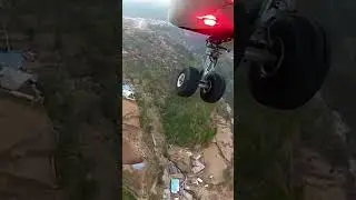 World most dangerous airport in india💀#nepal#airport #trending #viral #ytshorts