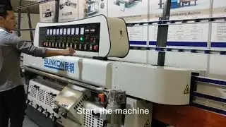 Let your glass edging work become easy~ Sunkon glass edging machine