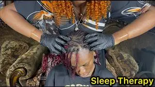 ASMR 💫Aggressive Head and Ear Cleaning Massage/ deep Ear wax removal massage for Deep sleep
