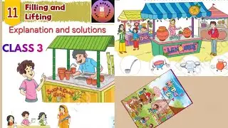 FILLING AND LIFTING CHAPTER 11 EXPLANATION AND SOLUTION II  CLASS 3 II  MATHSMELA