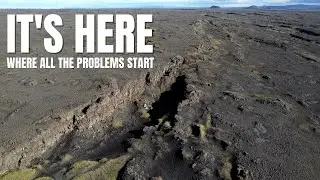 The Tectonic Plates,  The Island Eldey and the Gunnuhver Hot Spring Ghost in Iceland