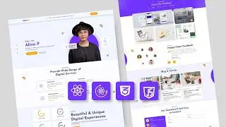 React JS Portfolio Website Tutorial 🔥 Build a Modern Responsive Portfolio | React JS 2026