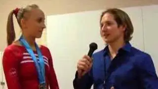 Nastia Liukin post competition interview at Pacific Rim