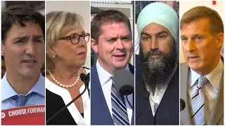 Leaders spread out across country for day 16 of campaign