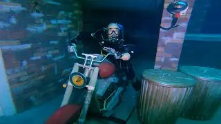 Deep Dive Dubai -The TrafficCaptain dives world's deepest pool after the Affiliate World event