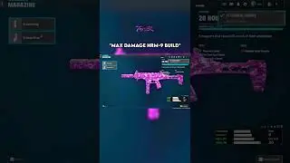 THE *MAX DAMAGE* HRM-9 BUILD on WARZONE 👑 #warzone #callofduty #bo6 #rebirthisland #cod #shorts