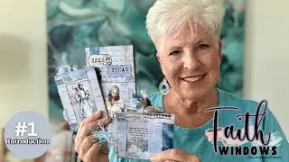 #1 Faith Windows- Jesus the Shepherd : Transforming Window Junk Mail Envelopes Into Faith Journals