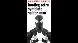 Bootleg Retro Symbiote Spidey Sucks? 🤷&zwj;♂️ #shorts